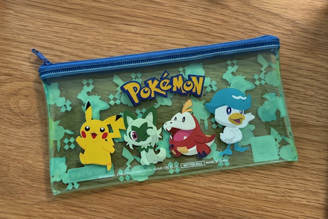 読売こども新聞ノベルティポーチ(表)